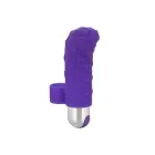 Uzlādējams pirksta vibrators – violets — Foto 1