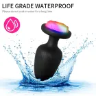Power Escorts Party Plug Remote Vibrating Anal Plug – 10 cm (3.9″) – Black — Photo 6