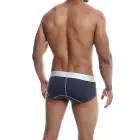 MaleBasics mikrošķiedras apakšbikses – pelēkas – M — Foto 5