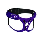Bodice Deluxe ādas korsetes siksna – violeta – M — Foto 8