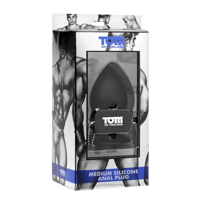 Tom of Finland gluds silikona anālais spraudnis ar piesūcekni