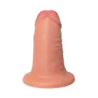 Caliber 14/6 reālistisks dildo – 14 cm (5.5″) – Miesas krāsa — Foto 3