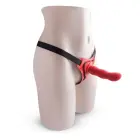 Reguleeritav strap-on dildo – 12.5 cm (5″) – Punane — Foto 1