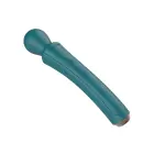 Izliekts uzlādējams wand masāžas vibrators – zaļš — Foto 4