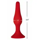 FORTO F-11 Lungo dildo – L – Raudonas — Nuotrauka 4
