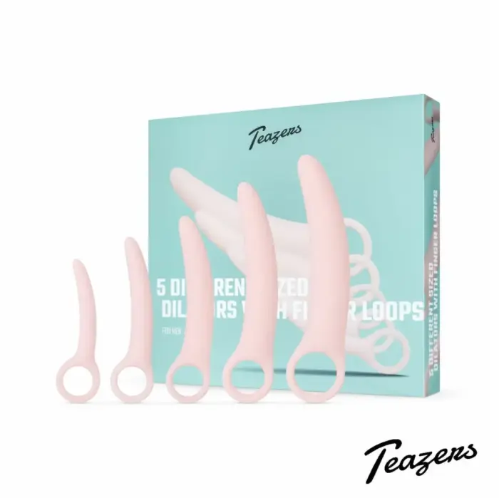 Teazers Silicone Vaginal Dilator Set – 5 Sizes
