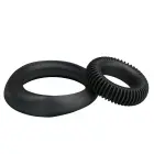 BAILE - Ring Manhood Penis Ring Set – Black — Photo 4