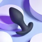 Playboy Pleasure Plug and Play anālais spraudnis – 10.3 cm – Melns — Foto 3