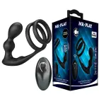 MR PLAY – Vibreeriv anaaltapp rõnga ja kaugjuhtimispuldiga – Must — Foto 1