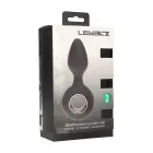 LEVELZ Rechargeable Silicone Anal Plug – Black — Photo 1