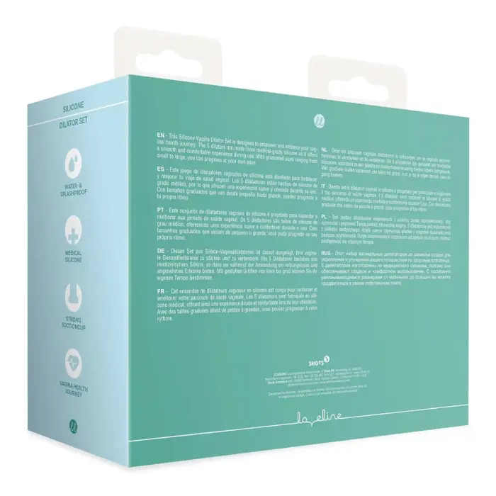 Silikona vaginālo dilatoru komplekts - daudzkrāsains Foto 3