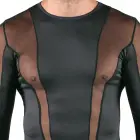 Svenjoyment Long Sleeve Shirt with Mesh Inserts – Black – S — Photo 5