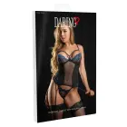 Daring Intimates Underwire Bustier with String – Blue – S/M — Photo 2