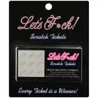 Kheper Games Let’s F*ck! Scratch Tickets - 8 Surprise Cards Set — Photo 2