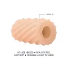 Self Lubrication kabatas masturbators – reālistiska tekstūra — Foto 5