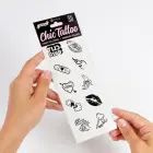 10 pagaidu tetovējumu komplekts - CANDY COLLECTION — Foto 4