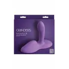 GRINDERS PARAMOUR Purple vibropadi – intiimne vibropadi – kaks mootorit – silikoon – kohandatav – lilla — Foto 1