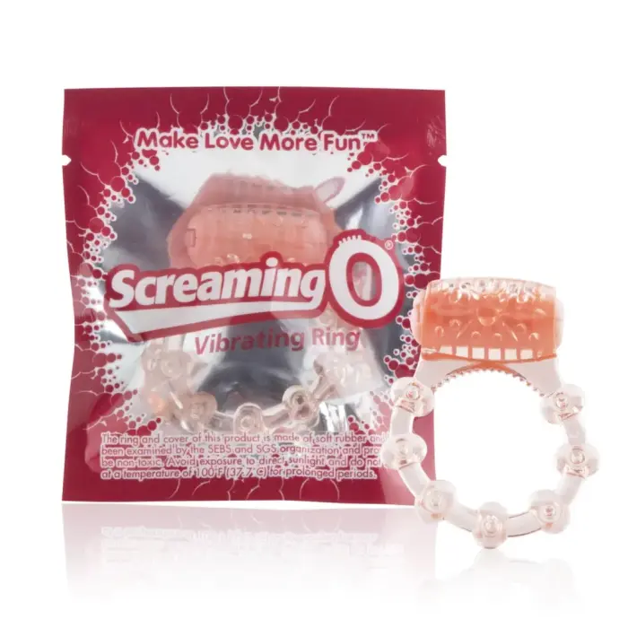 The Screaming O Vibrating Intimate Ring – Clear