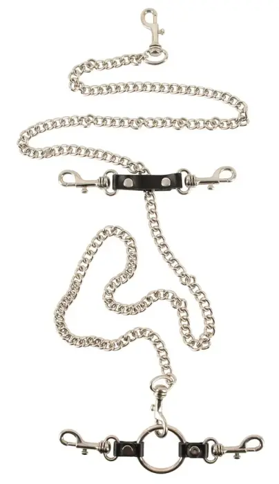 Leder Fesselset gepolstert Foto 12