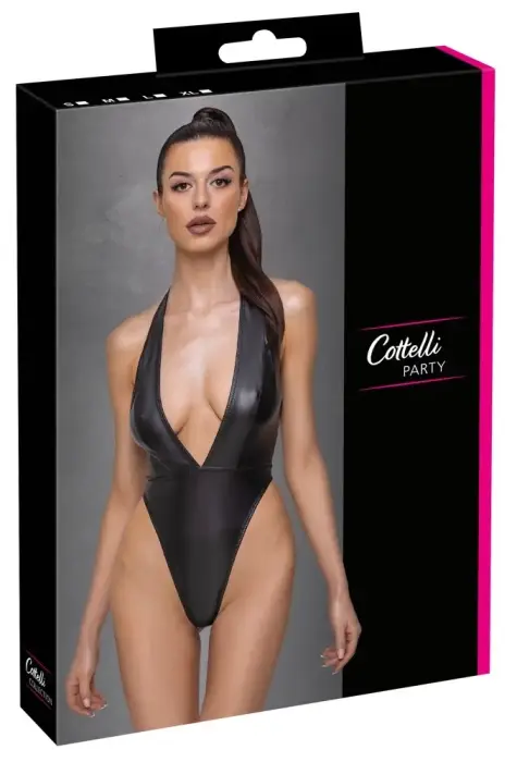 Cottelli Party Matte Look L боди – чёрное – L
