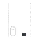 Šķidrā silikona sēklinieku siksna – M – 34 mm – melns Foto 5