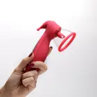 Crushious Saci Стимулятор клитора и сосков с функцией всасывания – 17.7 cm (7″) – Розовый — Фото 5