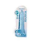 Realistic Dildo with Balls and Suction Cup – 28 cm (11″) – Blue — Photo 1