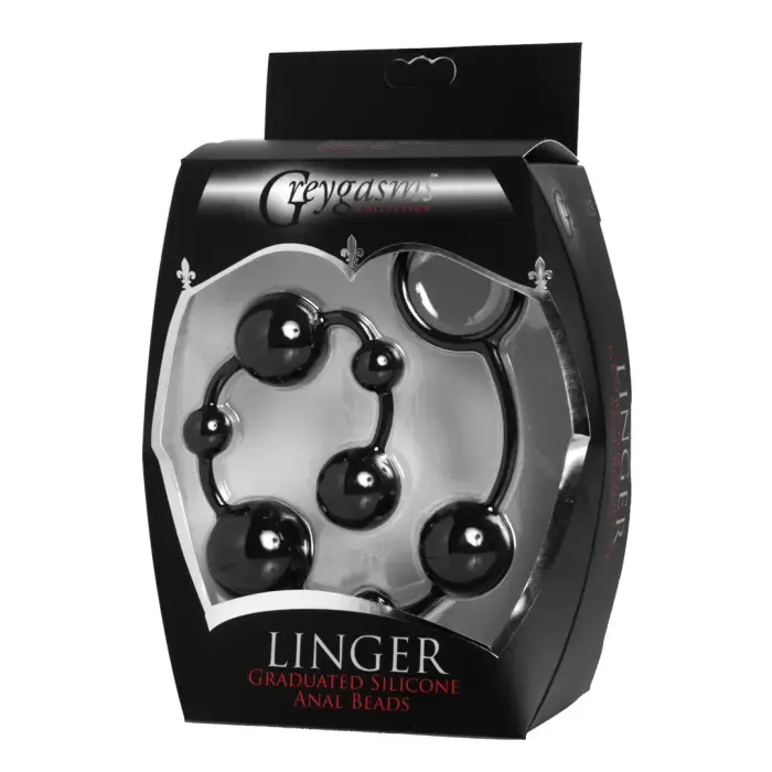 Linger Graduated Silicone Anal Beads – 30 cm (12″)