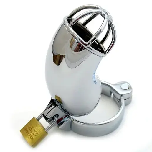 Metal Hard Lancelot – stainless steel chastity cage set – 38 mm / 45 mm