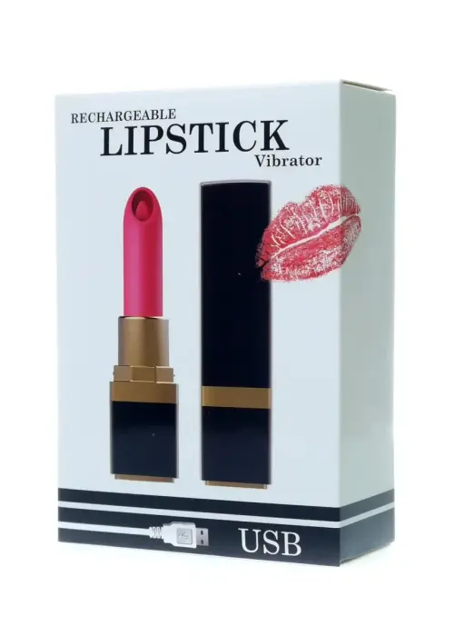 Lipstick Vibrator – 10 Functions – Pink Photo