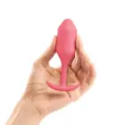 b-Vibe Snug Plug 2 anālais spraudnis – 11.4 cm – koraļļu — Foto 4