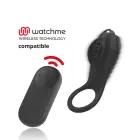 Brilly Glam Alan Intimate Ring Black USB Rechargeable — Photo 1