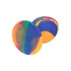Cheeky Swirl Anal Plug – 4.4 cm (1.75″) – Multicolored — Photo 2