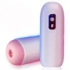 USB uzlādējams masturbators – 8 vibrācijas funkcijas — Foto 1