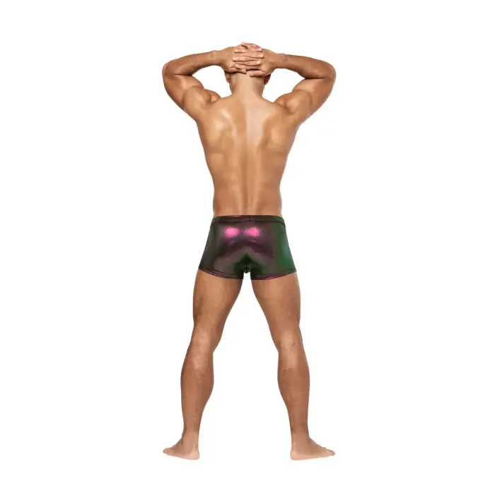 Male Power Uplift Mini Short – S – Purple