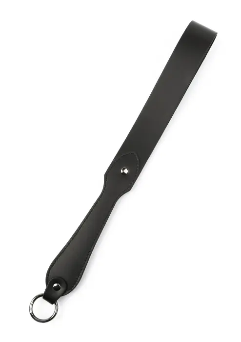 Genuine Leather Belt Slapper – Black