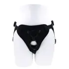 Sportsheets Dual Desires – regulējamas strap-on siksnas ar dubulto O-gredzenu – melnas — Foto 2