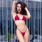 Chilirose CR 4449 bikini komplekts peldkostīms – sarkans – S/M — Foto 3
