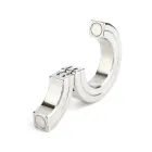 Mr. Steel lankstus magnetinis varpos žiedas – 4.5 cm — Nuotrauka 6
