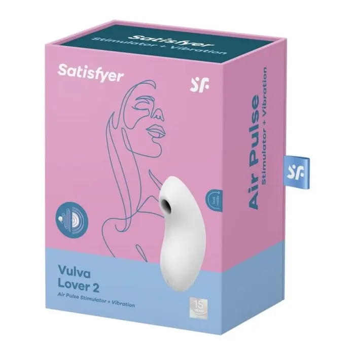 Satisfyer Vulva Lover 2 клиторальный стимулятор – 11.5 см (4.5″)