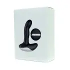 Silicone Prostate Massager with Pulsating Function, Heating and Remote Control – Black — Photo 15