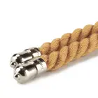 Rebellion Reign Natural Knot Bondage Rope – bondažo virvė – kanapės/poliesteris – ciberžolė – 10 m — Nuotrauka 6