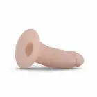 NO-PARTS James silikona dobais strap-on dildo – 15 cm (6″) – miesas krāsa — Foto 7
