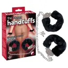 You2Toys Furry Metal Handcuffs – Black — Photo 6
