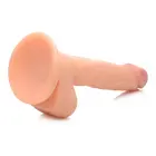 POP dildo su sėklidėmis – 16.5 cm (6.5″) – rožinis — Nuotrauka 5