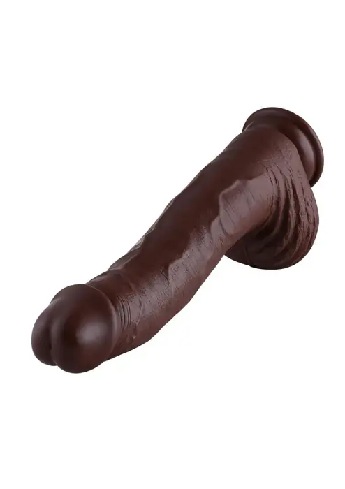Hismith KlicLok dildo – 32 cm (12.6″) – Brūns Foto 8
