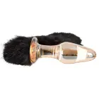 Stiklinis kištukas su uodega – 12 cm (4.7″) – Skaidrus Photo