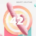 Wibrator-Fanny USB vibrators – rozā Foto 14