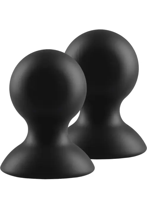 She.E.O silikona krūšu galu piesūcekņi – melni Foto 5