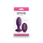 INYA Alpine - Vibrējošs anālais spraudnis ar tālvadības pulti - Violets — Foto 3